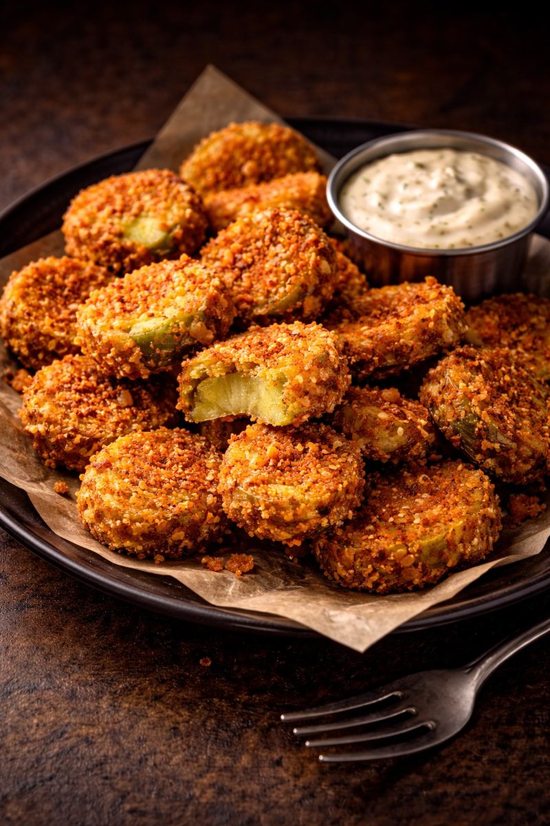 Cajun Fried Pickles